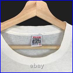 Vintage 1991 Vision Skateboard Buck Smith Tee T Shirt 90s