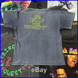 Vintage 1992 Dr. Dre pushead In Bud We Trust Rap Vintage Tee Shirt Hip Hop L FADE