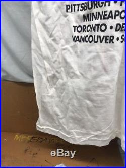 Vintage 1992 Metallica Gun N Roses Concert T Shirt Size Xl