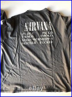 Vintage 1992 Nirvana Vestibule Long Sleeve T-shirt