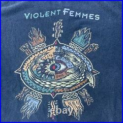 Vintage 1992 Violent Femmes Brockum Tag Tour T-Shirt Size XL