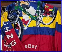 Vintage 1992 polo ralph lauren xxl cycle jacket hitech polo sport rare