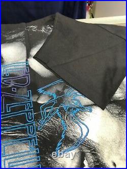 Vintage 1993 Led Zeppelin All Over Print Faces T Shirt Sz XL Rare