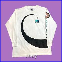 Vintage 1995 Aeon Flux MTV Long Sleeve Shirt Size L