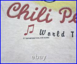 Vintage 1995 Red Hot Chili Peppers One Hot Minute World Tour T Shirt L 90s SOAP