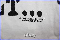 Vintage 1996 MY LIFE WITH THE THRILL KILL KULT new never worn Reznor Rob Zombie