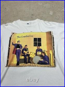 Vintage 1996 The Cranberries Faithful Departed Tee Size XL