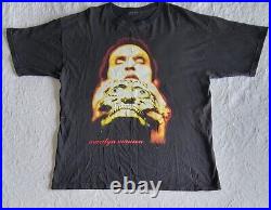 Vintage 1997 Marilyn Manson T-Shirt Unisex Size L 90s Antichrist Rock Hip Hop