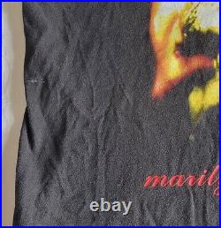 Vintage 1997 Marilyn Manson T-Shirt Unisex Size L 90s Antichrist Rock Hip Hop