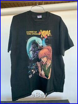 Vintage 1998 Blood Reign Curse of the Yoma T-Shirt Sz. XL Anime, Manga, ADV