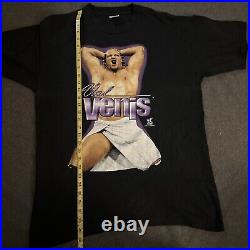 Vintage 1998 WWF Val Venis Hello Ladies T Shirt RARE WWE Attitude Era Wrestling