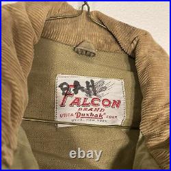 Vintage 40s 50s Duxbak Falcon Hunting Jacket Mens Measurements In Photos