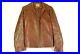Vintage 40s Monarch Brown Leather Jacket Horsehide Rockabilly Men’s S