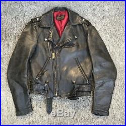 Vintage 50s BUCO Horsehide Leather Motorcycle Jacket