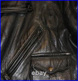 Vintage 50s Californian horsehide jacket CHP sz. 42