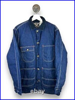 Vintage 60s/70s Sears Blanket Lined Work'n Leisure Chore Jacket Size Medium