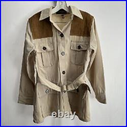 Vintage 60s Army Cloth 10X Imperial Men's Shooting Rifle Jacket with Patches 38