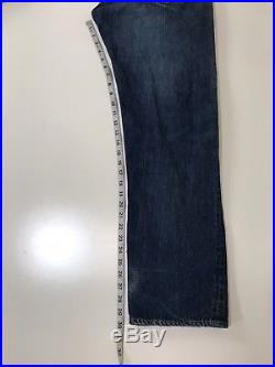 Vintage 60s Levis 501 Selvedge Red Line Denim Blue Jeans Big E original