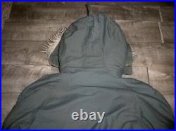 Vintage 60s N3B Hooded Parka Jacket Snorkel Military Fur Hood USAF Men's Large