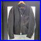 Vintage 60s Schott Perfecto Cafe Racer Black Leather Jacket Coat USA 46 Moto