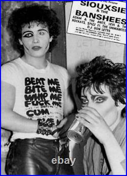Vintage 70 Beat Me Bite Whip As Worn By Adam Ant Joan Jett T-shirt Seditionaries