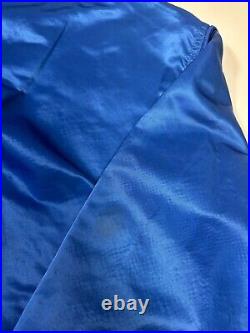 Vintage 70s/80s Toronto Blue Jays Team Issued Wilson Satin Bomber Jacket Size 40