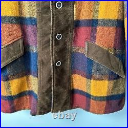 Vintage 70s Discovery by Silton Plaid Jacket size 42