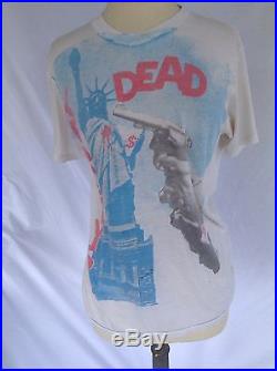Vintage 80’s DEAD KENNEDYS T-Shirt Punk Black Flag Minor Threat Melvins Wipers