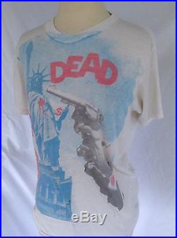 Vintage 80's DEAD KENNEDYS T-Shirt Punk Black Flag Minor Threat Melvins Wipers