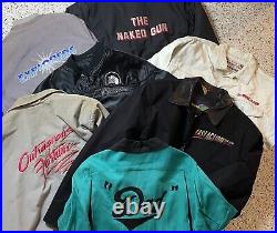 Vintage 80's THE NAKED GUN Movie Promo CREW Vest Jacket Lg Leslie Neilson 1988