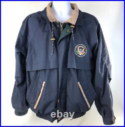 Vintage 80s/90s Air Force One President Jacket Winner Mate Windbreaker Men's L