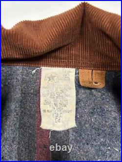 Vintage 80s/90s Carhartt Blanket Lined Canvas Chore Barn Jacket Size 54 XXL