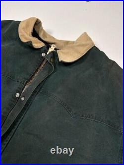 Vintage 80s /90s Carhartt Quilted Lined Canvas Barn Work Jacket Size 3XL CQ743