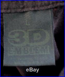 Vintage 80s HARLEY DAVIDSON soft 3D EMBLEM T SHIRT medium BIKER