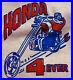 Vintage 80s HONDA MOTORCYCLES Motocross Biker Screen Stars T SHIRT Mens sz S M
