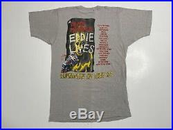 Vintage 80s IRON MAIDEN Somewhere on Tour Eddie Lives 1987 CONCERT T-SHIRT USA M