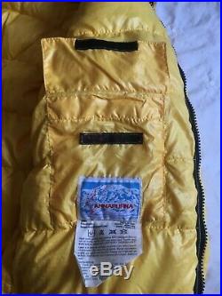 Vintage 80s Mountain Equipment Annapurna Size Medium Down Filled Mens Jacket
