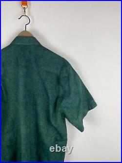 Vintage 90's Christian Dior Silk Shirt Short Sleeve Y2K Size M