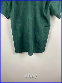 Vintage 90's Christian Dior Silk Shirt Short Sleeve Y2K Size M