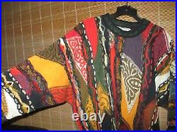 Vintage 90's original RETRO COOGI mercerised cotton Cosby Sweater AUS size M #M