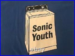 Vintage 90s 1995 Sonic Youth Washing Machine Tour Concert Nirvana T-Shirt M/L