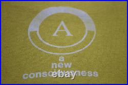 Vintage 90s Anarchic Adjustment T Shirt Longsleeve A New Consciousness Size XL