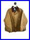 Vintage 90s Carhartt Blanket Lined Canvas Workwear Chore Jacket Size 3XL Tan