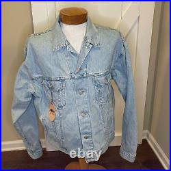 Vintage 90s Disney Channel jean jacket NWT size XL