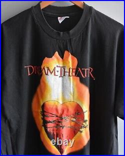 Vintage 90s Dream Theater T Shirt Promo Album Tour Concert Tee Cotton XL Sz USA