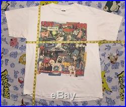 Vintage 90s History 1990-1999 Shirt Tultex Rap Tee Tupac Pokemon Jordan Bootleg