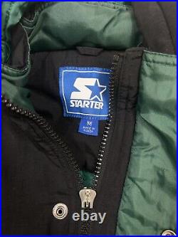 Vintage 90s Michigan State Spartans NCAA Starter Insulated Jacket Size Medium