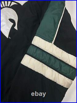 Vintage 90s Michigan State Spartans NCAA Starter Insulated Jacket Size Medium