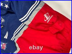 Vintage 90s New England Patriots Insulated Diamond Logo Athletic Jacket Size 2XL