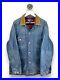 Vintage 90s Polo Ralph Lauren Plaid Lined Denim Chore Barn Coat Jacket Size XL